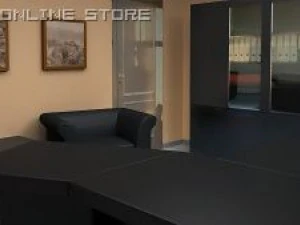 escrit&oacute;rio de m&oacute;veis Modelo 3D