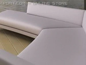 आधुनिक दीवान सोफा 3D मॉडल