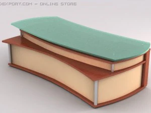 table for music studio 3D Model