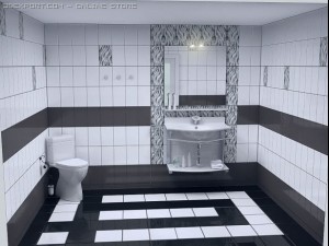 full bathroom project 3D Модель