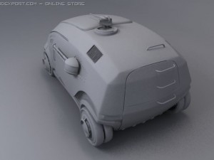 combat lorry 3D Model