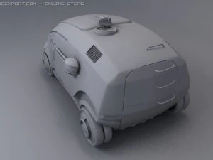 combat lorry 3D Model