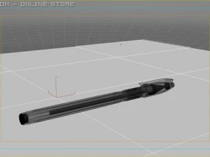 ゲルペン 3Dモデル