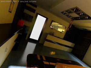 bedroom high tech minimalism 3D Model