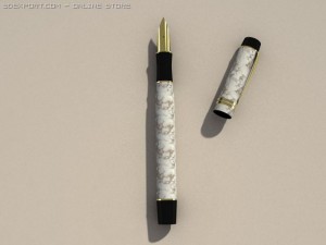 parker pen duo 3D 모델