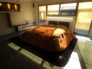 bedroom(daylight) Model 3D