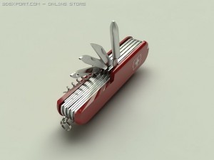 penknife Modelo 3D