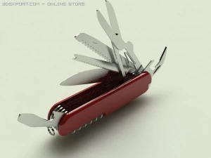 penknife 3D Model