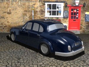 jaguar mk2 Model 3D