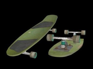 skateboard 3D Model