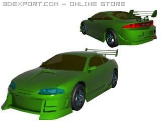 eclipse 3Dモデル .c4d .max .obj .3ds .fbx .stl .blend 