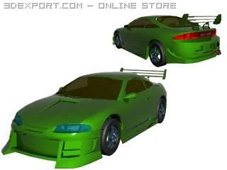 eclipse 3D Model .c4d .max .obj .3ds .fbx .stl .blend 