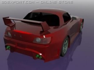 honda s2000 3D Model