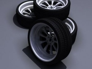 m5 wheels 3D Модель