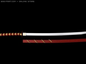katana of emperor (sword) 3D Model