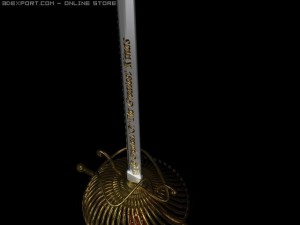 royal rapier 3D Model