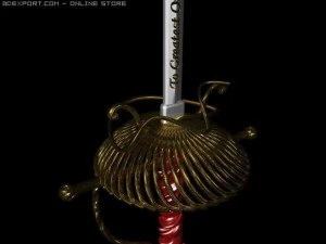 royal rapier 3D Model