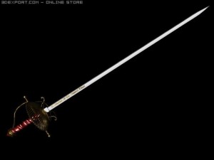 royal rapier 3D Model