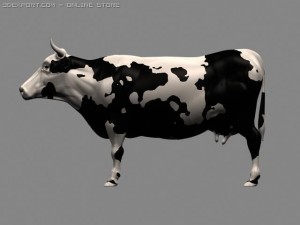 cow 3D Модель