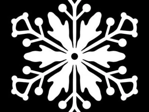 crystal snowflakes tga CG Textures