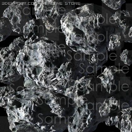 asteroids 20 images tga Tekstur CG .c4d .max .obj .3ds .fbx .stl .blend 