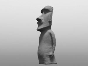 roy easter island statue high poly 3D 模型
