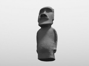 roy easter island statue high poly 3D 模型