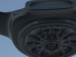 crone 50 alien craft Modello 3D