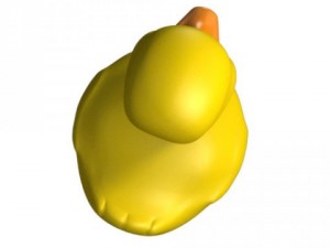 quack the rubber ducky 3D Model