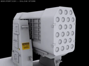 rim 116 launcher 3D Model