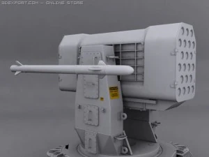 rim 116 launcher 3D Model