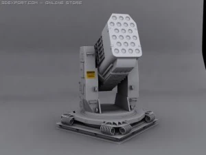 rim 116 launcher 3D Model