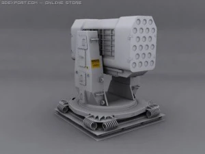 rim 116 launcher 3D Model