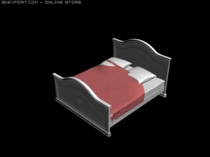 krovatj Modello 3D