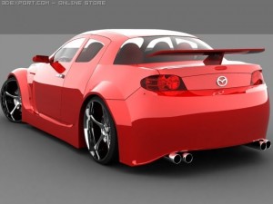 mazda rx8 Model 3D