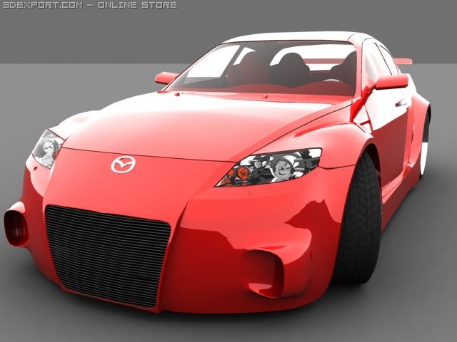 Mazda rx8 3d model
