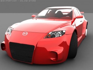 mazda rx8 Model 3D