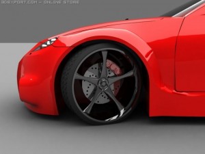 mazda rx8 Model 3D