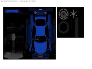 nissan skyline r34 3D मॉडल