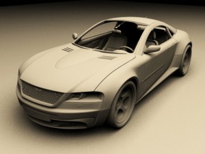 gt concept car Modelo 3D