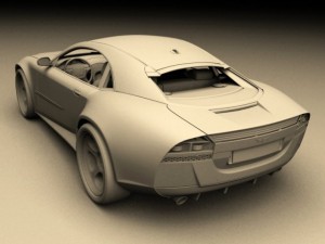 gt concept car Modelo 3D