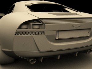 gt concept car Modelo 3D