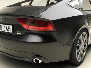 audi a7 sportback 3D Model