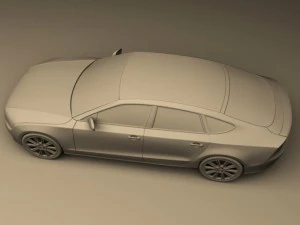 audi a7 sportback 3D Model