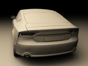audi a7 sportback 3D Model