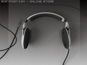 head phones dtx700 Modelo 3D