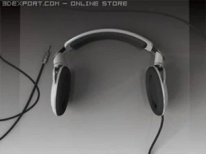 head phones dtx700 3D Model