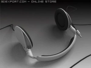 head phones dtx700 3D Model