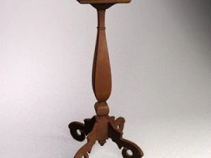 साइड टेबल 3D मॉडल