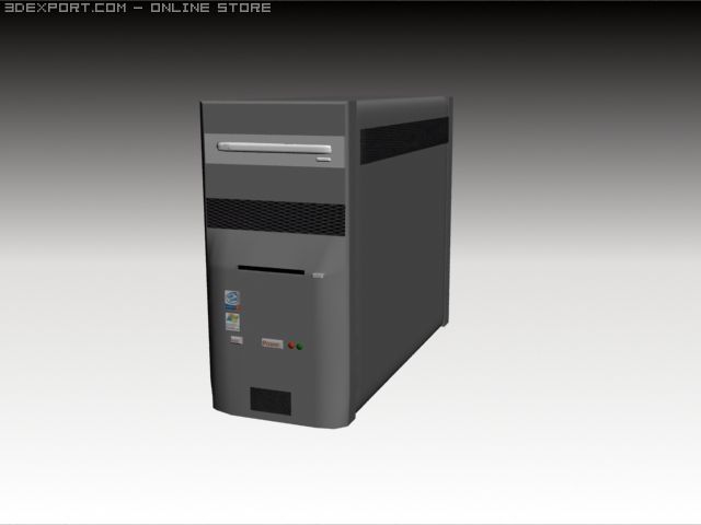 computer Modèle 3D .c4d .max .obj .3ds .fbx .stl .blend 